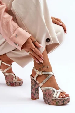 Sandały Na Obcasie><noscript><img width=