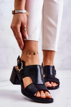 Sandały Na Obcasie><noscript><img width=