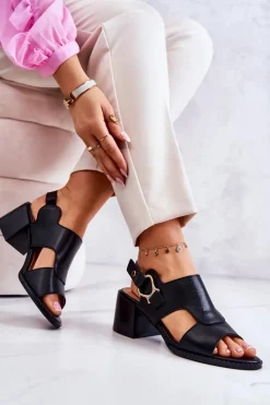 Sandały Na Obcasie><noscript><img width=