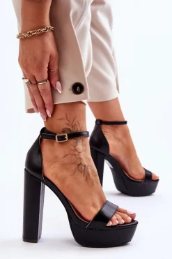 Sandały Na Obcasie><noscript><img width=