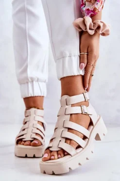 Sandały Na Obcasie><noscript><img width=