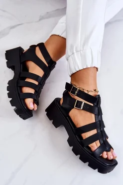 Sandały Na Obcasie><noscript><img width=