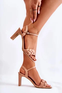 Sandały Na Obcasie><noscript><img width=