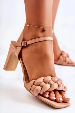 Sandały Na Obcasie><noscript><img width=