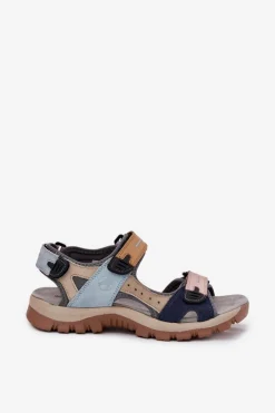 Sandały Płaskie><noscript><img width=