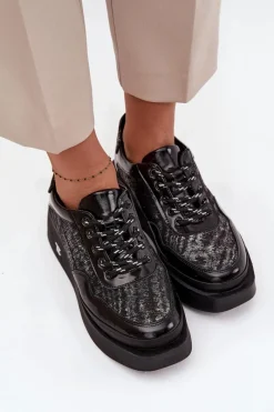 Buty Sportowe Na Platformie|Półbuty Skórzane><noscript><img width=