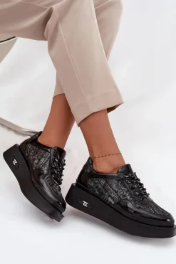 Buty Sportowe Na Platformie|Półbuty Skórzane><noscript><img width=