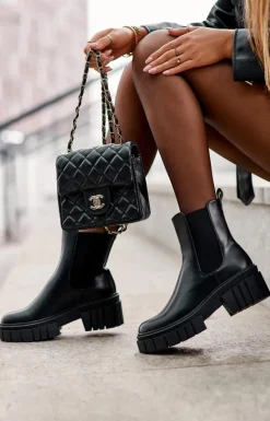 Czarne Botki|Botki Płaskie><noscript><img width=