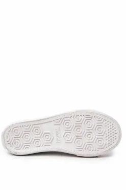 Chłopięce|Dziewczęce></noscript>Big Star Shoes Skórzane Trampki Big Star JJ374024 Białe