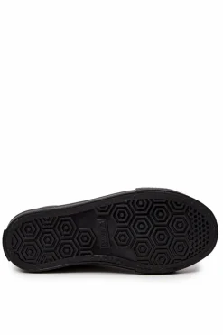 Outlet Big Star Shoes Skórzane Trampki Big Star JJ374025 Czarne