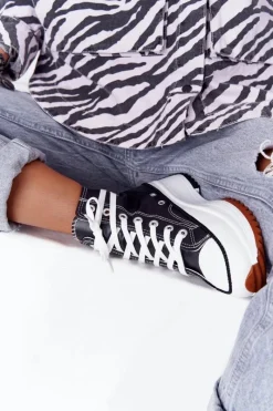 Trampki Damskie Wysokie><noscript><img width=