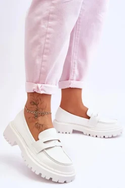 Mokasyny Damskie Skórzane|Mokasyny Na Platformie><noscript><img width=