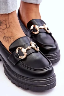 Mokasyny Damskie Skórzane><noscript><img width=