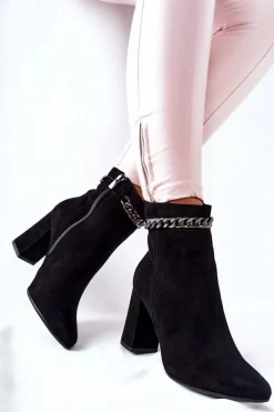 Botki Na Słupku|Czarne Botki><noscript><img width=