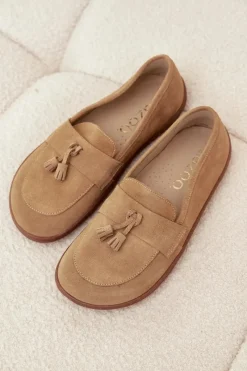 Mokasyny Damskie Zamszowe|Barefoot><noscript><img width=