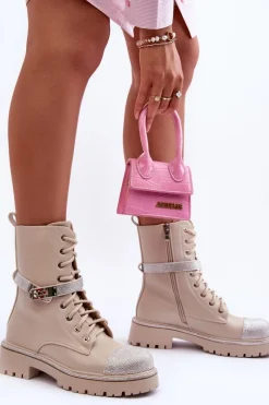 Botki Ocieplane|Damskie Trapery><noscript><img width=