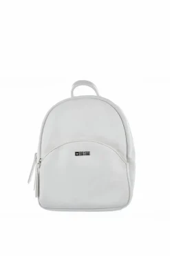 Big Star Shoes Skórzany Plecak Big Star JJ574125 Biały