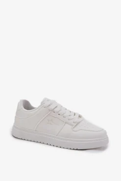 Buty Sportowe Big Star|Sneakersy Damskie>Big Star Shoes Sneakersy Damskie Big Star RR274A241 HI-POLY SYSTEM Białe Biały