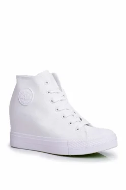 Discount Big Star Shoes Sneakersy Damskie Big Star Białe FF274A192 Biały