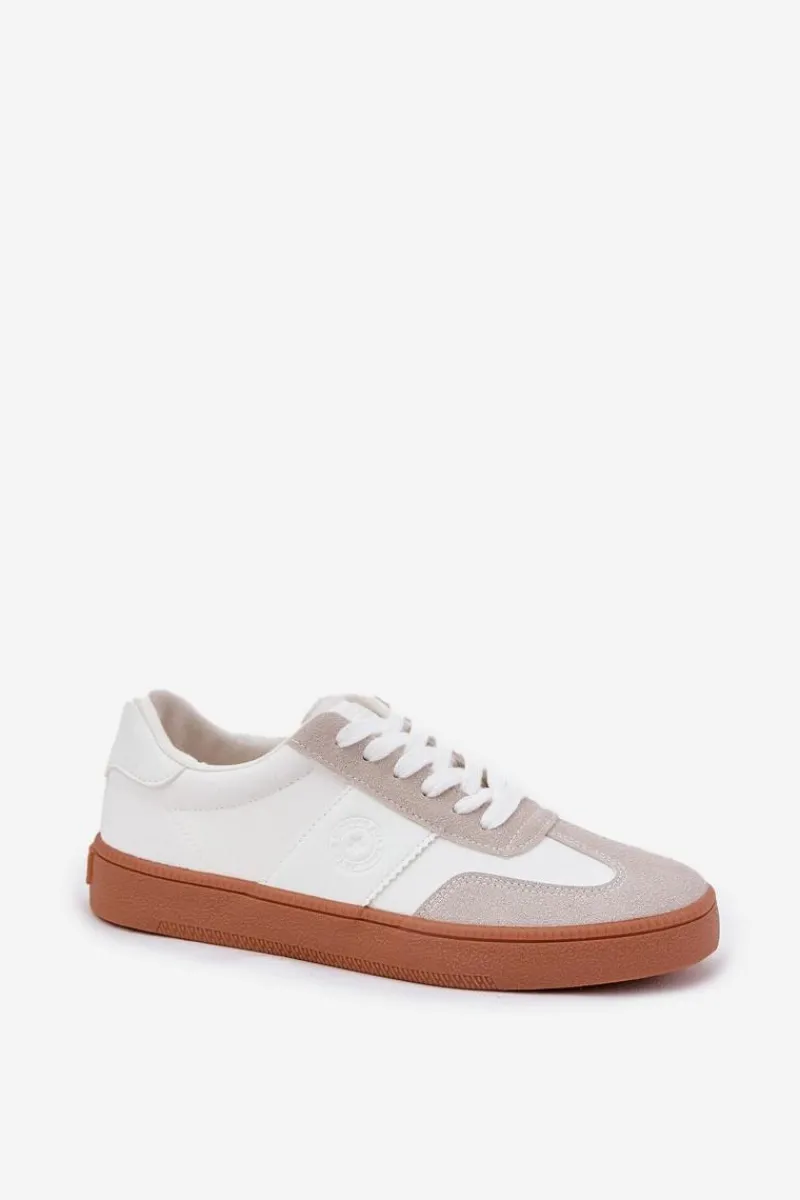 Buty Sportowe Big Star|Sneakersy Damskie>Big Star Shoes Sneakersy Damskie Big Star RR274804 Białe