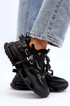 Sneakersy Damskie NN2N4040 Czarne Damskie Sneakersy Damskie