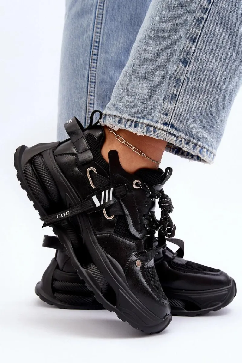 Sneakersy Damskie NN2N4040 Czarne Damskie Sneakersy Damskie