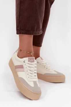 Clearance Lee Sneakersy Damskie AILANI WOMEN LOW 50253004.02A Zgaszona Biel