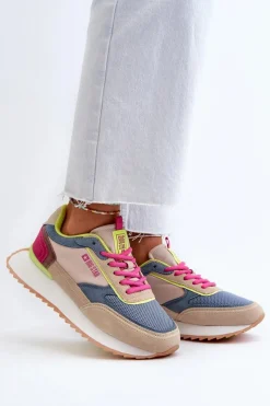 Buty Sportowe Na Platformie|Buty Sportowe Big Star>Big Star Shoes Sneakersy Damskie Memory Foam System Big Star NN274692 Multikolor