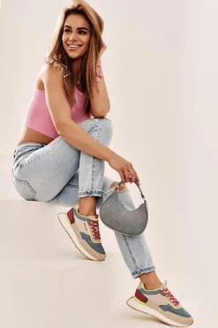 Buty Sportowe Na Platformie|Buty Sportowe Big Star>Big Star Shoes Sneakersy Damskie Memory Foam System Big Star NN274692 Multikolor