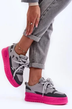 Buty Sportowe Na Platformie|Sneakersy Damskie><noscript><img width=