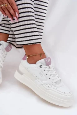 Best Sneakersy Damskie Na Platformie EMMA WOMEN LOW 50251014.00L Białe Damskie Sneakersy Damskie