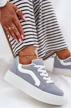 Sale Sneakersy Damskie Na Platformie e Tellnira Damskie Buty Sportowe Na Platformie|Sneakersy Damskie