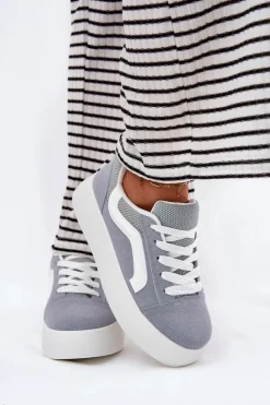 Sale Sneakersy Damskie Na Platformie e Tellnira Damskie Buty Sportowe Na Platformie|Sneakersy Damskie