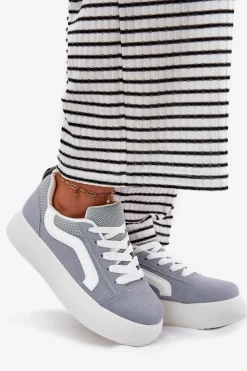 Sale Sneakersy Damskie Na Platformie e Tellnira Damskie Buty Sportowe Na Platformie|Sneakersy Damskie