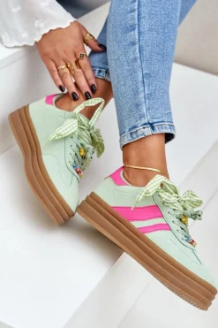 Buty Sportowe Na Platformie|Sneakersy Damskie><noscript><img width=
