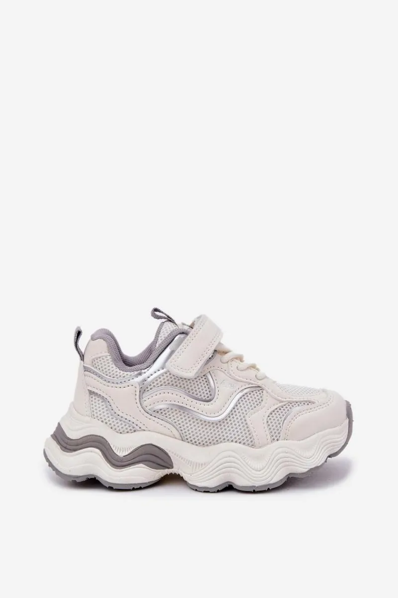 Online Sneakersy Dziecięce Na Grubej Podeszwie Białe Lianees Dzieci Dziewczęce|Back To School