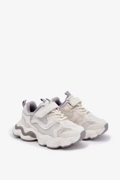 Online Sneakersy Dziecięce Na Grubej Podeszwie Białe Lianees Dzieci Dziewczęce|Back To School