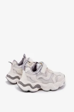 Online Sneakersy Dziecięce Na Grubej Podeszwie Białe Lianees Dzieci Dziewczęce|Back To School