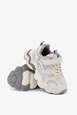 Online Sneakersy Dziecięce Na Grubej Podeszwie Białe Lianees Dzieci Dziewczęce|Back To School