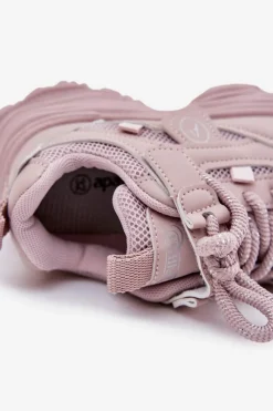 Online Sneakersy Dziecięce Na Platformie Różowe Hanomess Dzieci Dziewczęce|Back To School