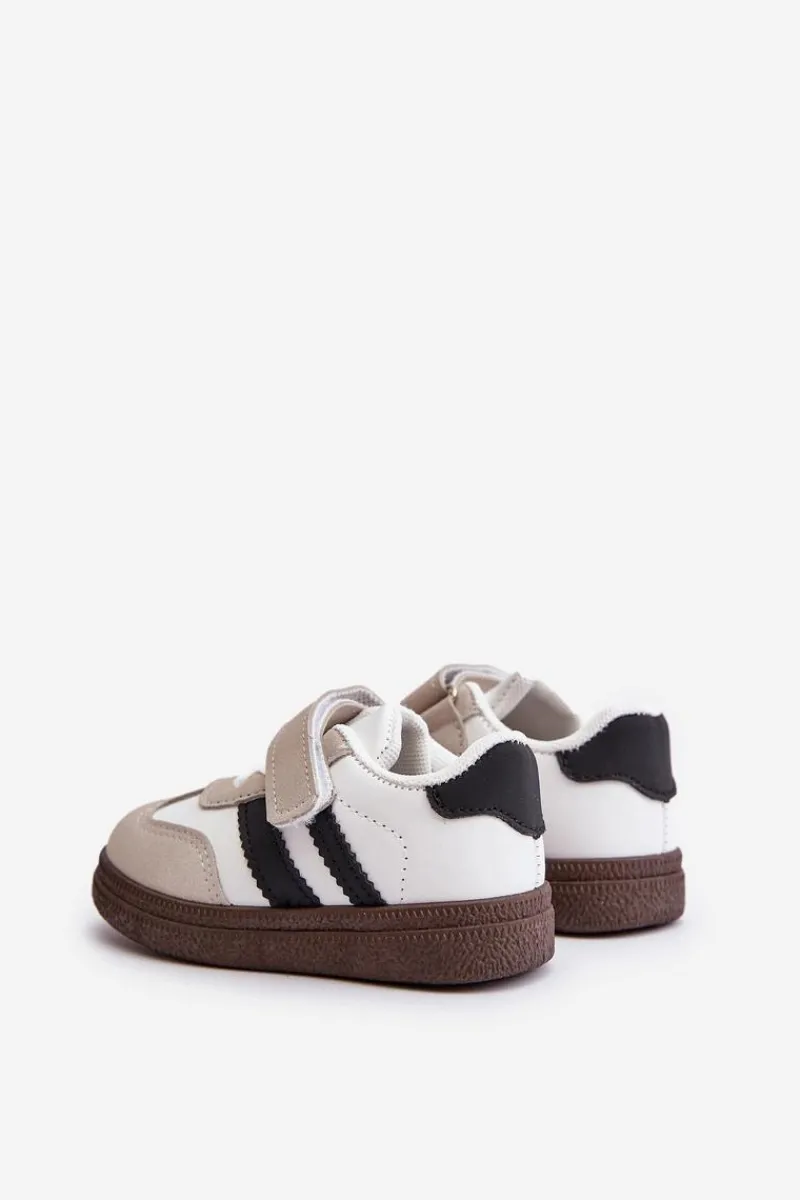 Chłopięce|Dziewczęce>Boto Sneakersy Dziecięce Na Rzep Białe Tromella