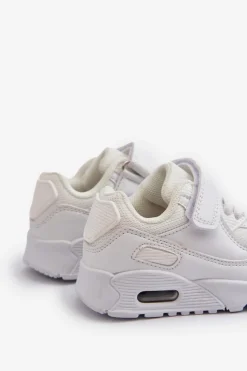 Hot Boto Sneakersy Dziecięce Na Rzep Białe Krissandra