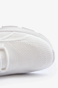 Sale Sneakersy Męskie HI-POLY SYSTEM Big Star NN174468 Białe Męskie Obuwie Sportowe Męskie