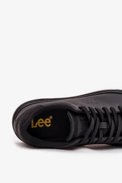 Obuwie Sportowe Męskie></noscript>Lee Sneakersy Męskie BRETT MEN LOW 50253047 Czarne