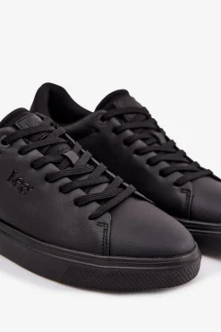 Obuwie Sportowe Męskie></noscript>Lee Sneakersy Męskie BRETT MEN LOW 50253047 Czarne