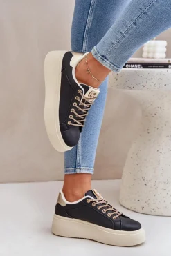 Buty Sportowe Na Platformie|Sneakersy Damskie><noscript><img width=