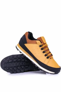 Outlet Boto Solidne Męskie Buty Trekkingowe Camel Newlans