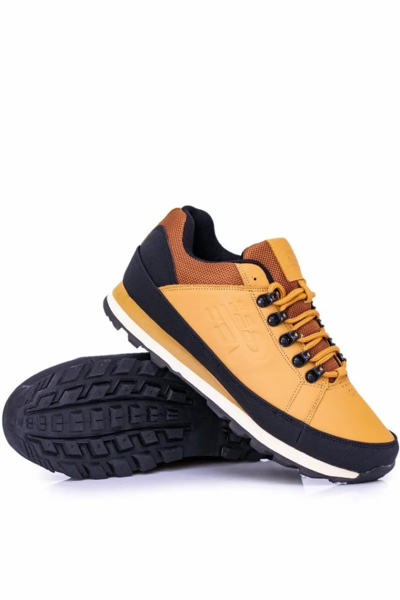 Outlet Boto Solidne Męskie Buty Trekkingowe Camel Newlans