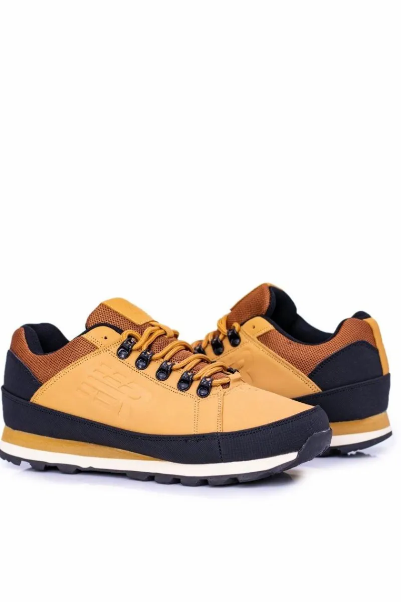 Outlet Boto Solidne Męskie Buty Trekkingowe Camel Newlans