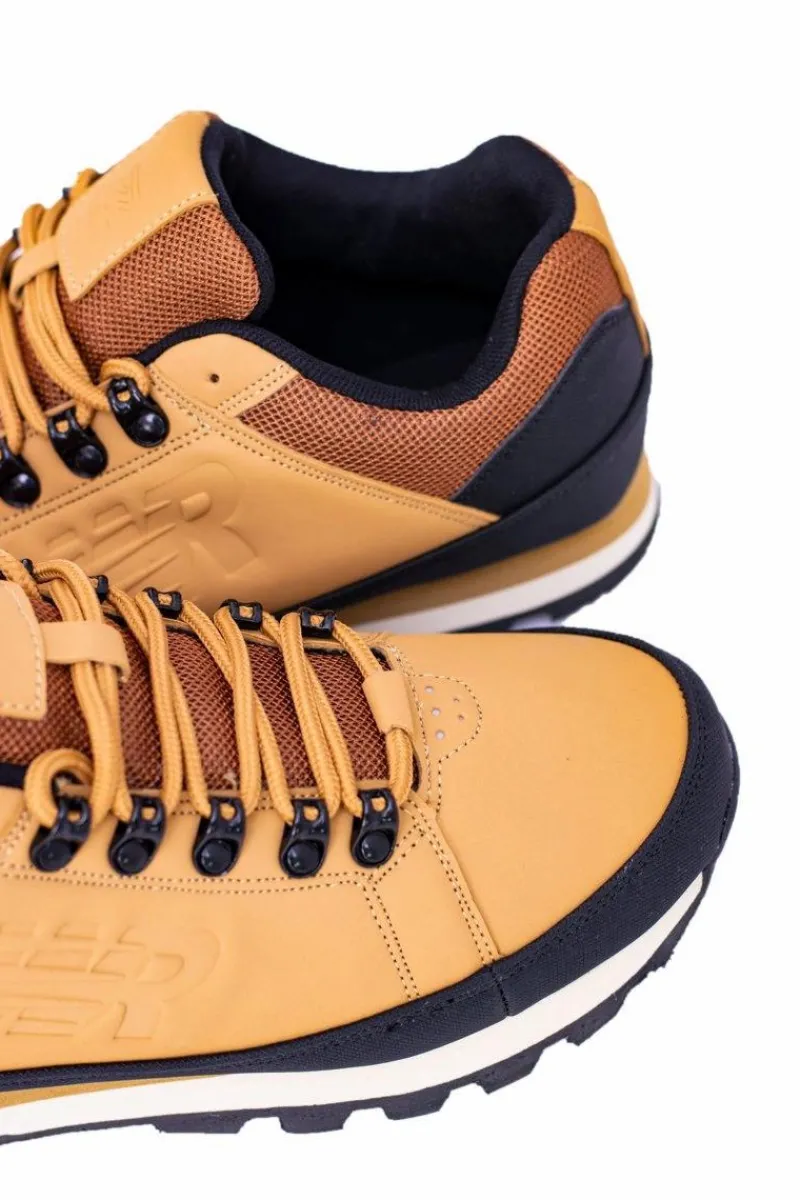 Outlet Boto Solidne Męskie Buty Trekkingowe Camel Newlans